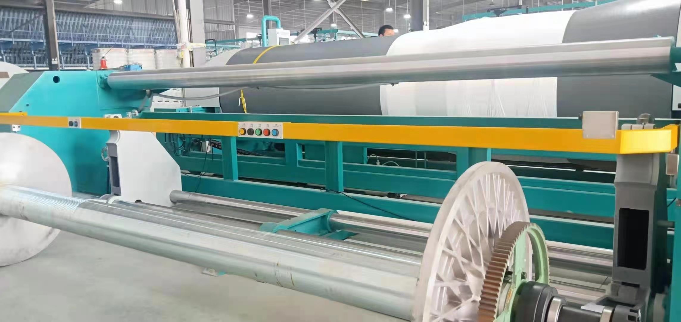 Sectional Filament Textile High Speed Yarn Warping Machine