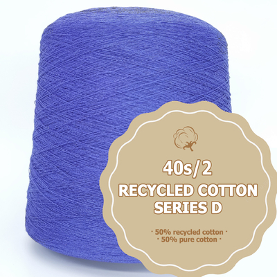 Regener Recycled Cotton D Yarn Pattern Knitting Feature Hand Eco Material