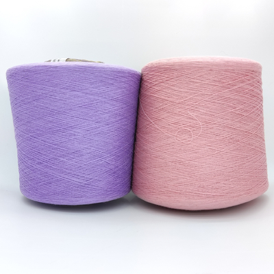 Regenerated Recycled Cotton Yarn 450 / CN For Knitting Glove Sock