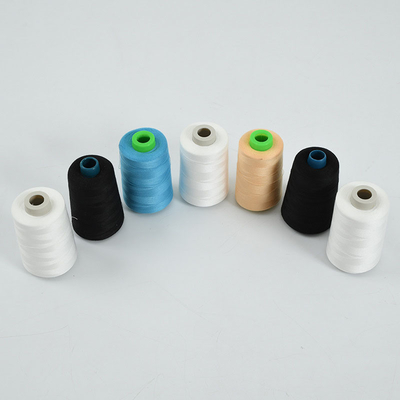 204 30s/2 403 Fiber 100 Polyester Yarn  High Strength White Yizheng For Sewing Thread