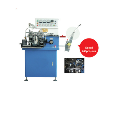 100mm Adjusted Length Automatic Label Endfold Machine Without Skewing