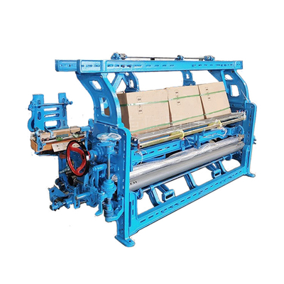 Brocade Fabric 550mm Weaving Machines Electronic Shuttle Loom
