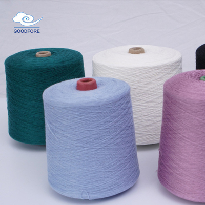 Sustainable Recycled Polyester Viscose Yarn 35 Viscose Dyed Blended Yarn