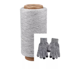 Core Spun Spandex Cover Yarn 2075 450tpm For Knitting Socks