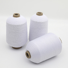 140D Polyester Recycled Cotton Silk Knitting Yarn 72F Regenerated Fiber