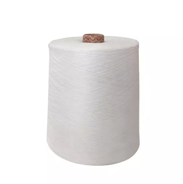 20s/3 203 Spun Polyester Yarn 20s/3 Raw White 20 Strand Anti Bacteria