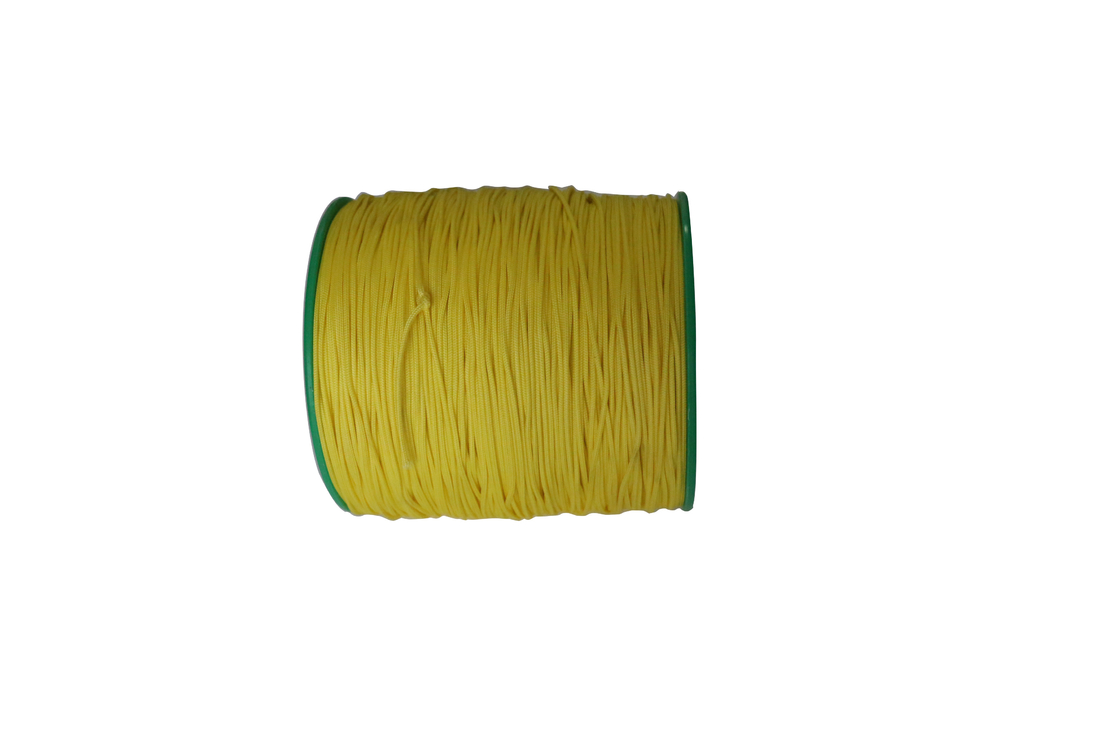 High Tenacity Yellow 1.6 mm Jacquard Harness Cord
