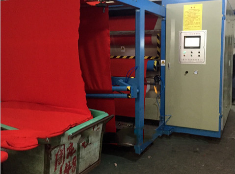 Polyester Woolen Decatizing Machine Shrink Prevent With Controlled Tension